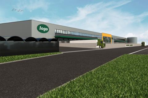 The Sligro Food Group Belgium focusses on the construction of a new distribution centre in Evergem